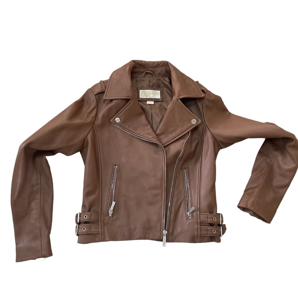 Motorcycle Leather Jacket - Picture 2 of 5